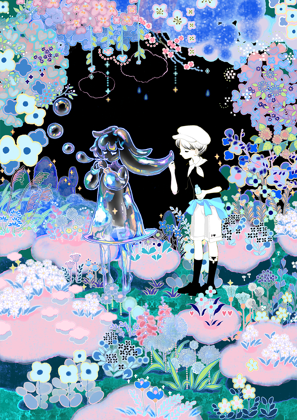 人造乐园（图ZMzUyMDA2NDA0） - 艺术插画 - 站酷设计师吹波波大鱼大肉原创素材 - 站酷ZCOOL