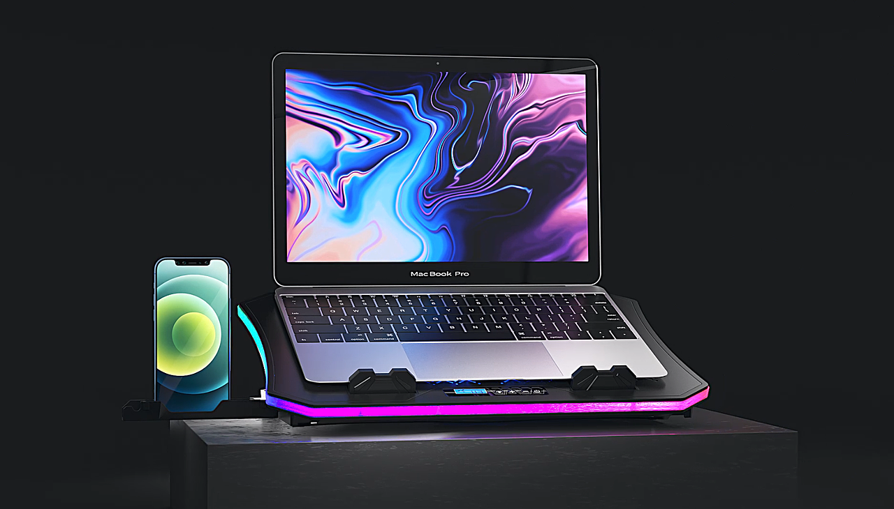 笔记本散热器产品视频