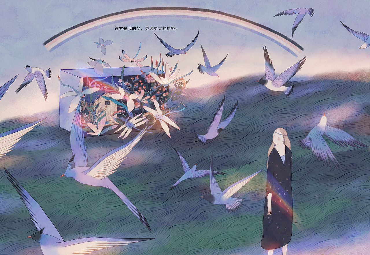 木言-《流年无尽》（图ZMTI3NDQ0NTQ4） - 绘本 - 站酷设计师木言木言木言原创素材 - 站酷ZCOOL