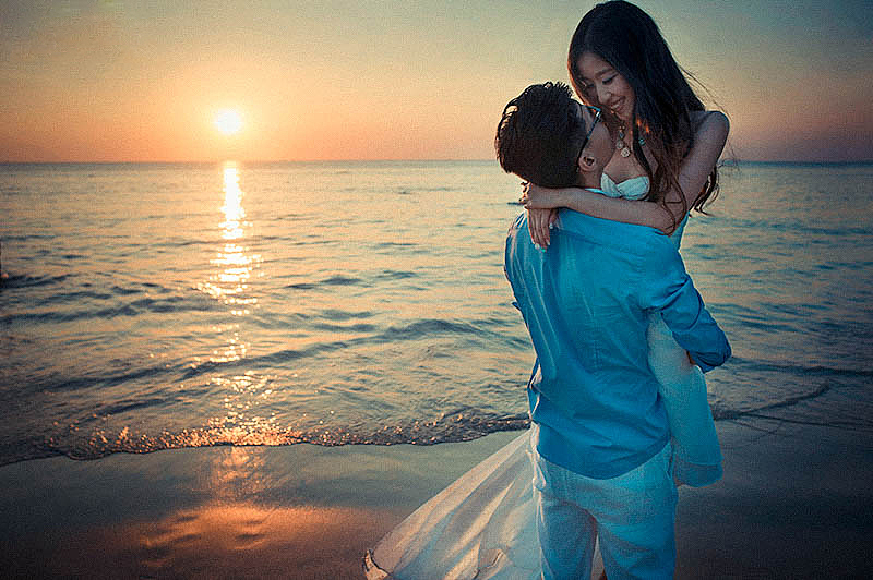 人像 婚纱照 调色