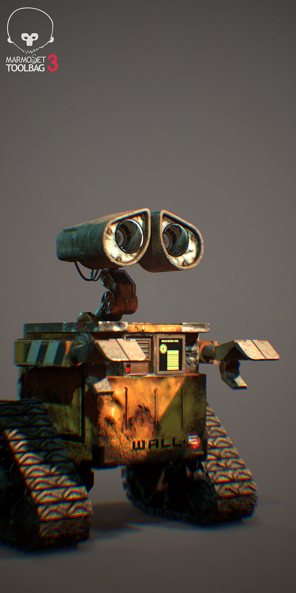 机器人瓦力临摹片段