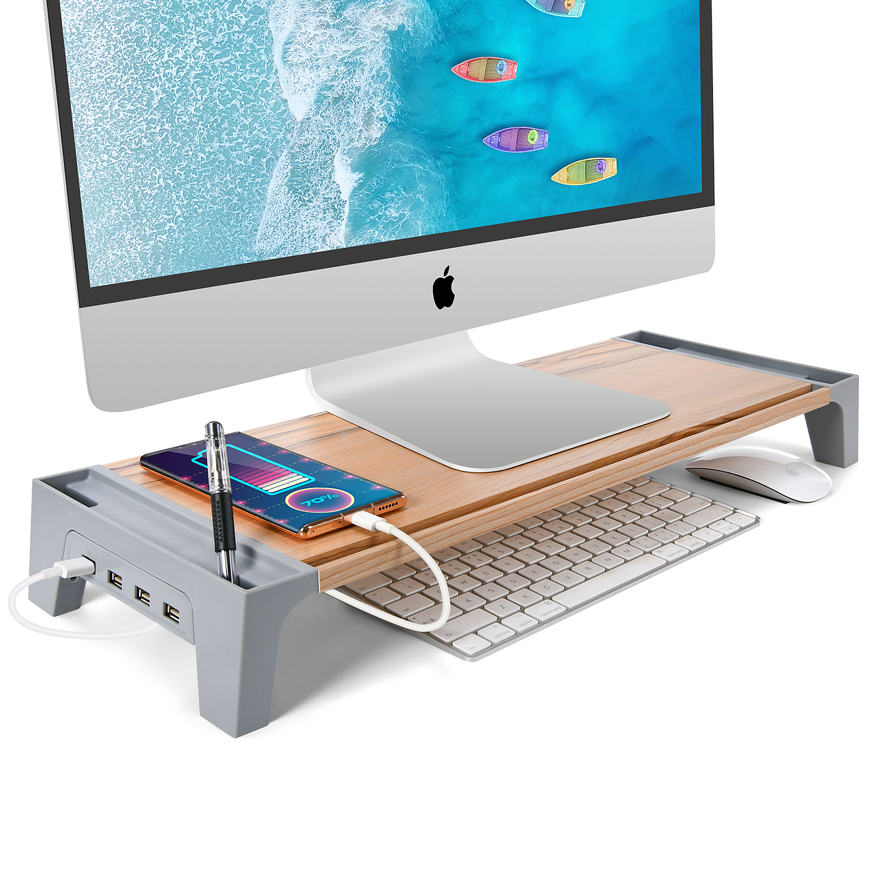 电脑架|亚马逊摄影设计精修渲染视频