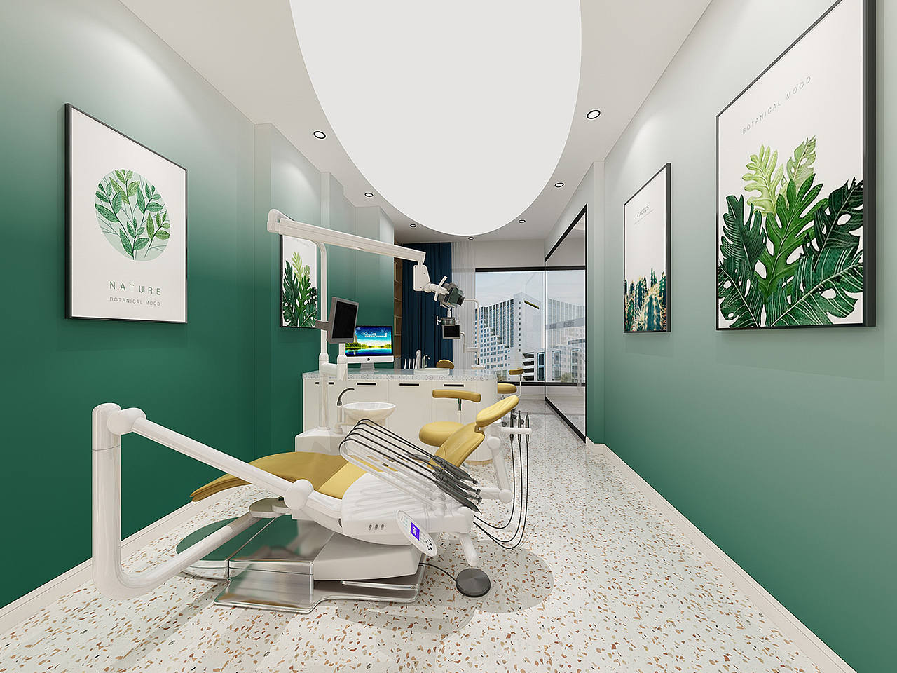 牙科诊所设计|口腔设计公司|重庆设计公司