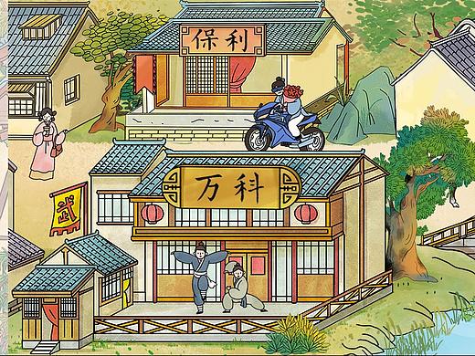 居理新房 开发商版清明上河图