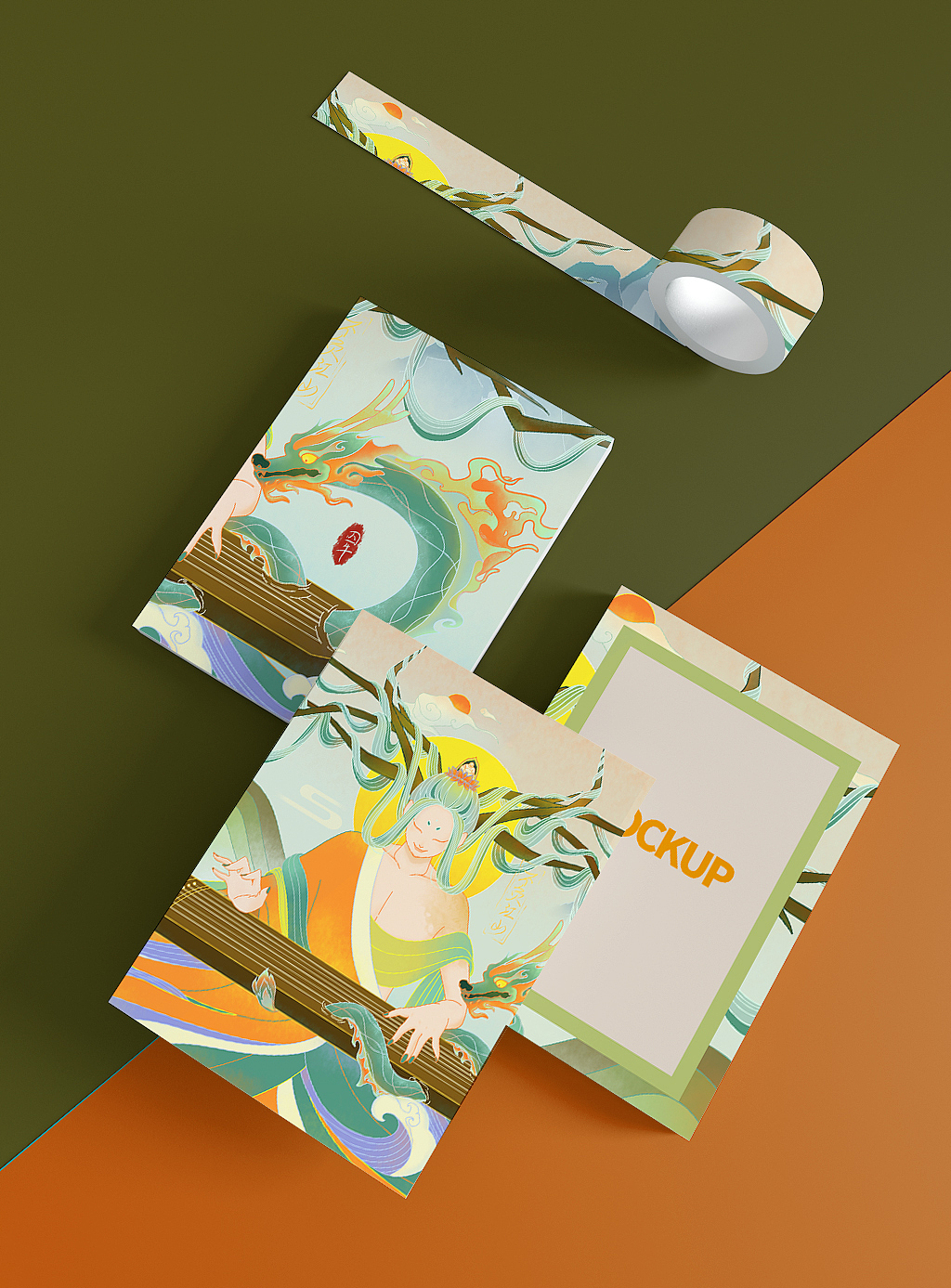 囚牛（图ZMjY1MTA3NDY0） - 创作习作 - 站酷设计师不负江山原创素材 - 站酷ZCOOL