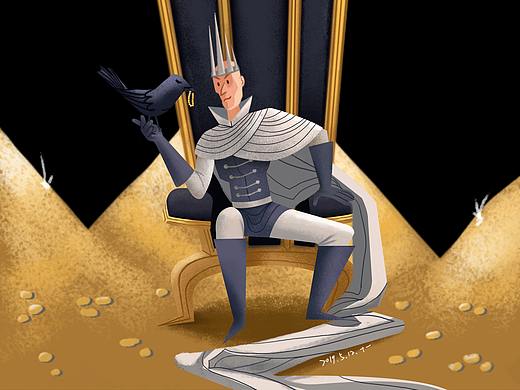 小场景插画临摹