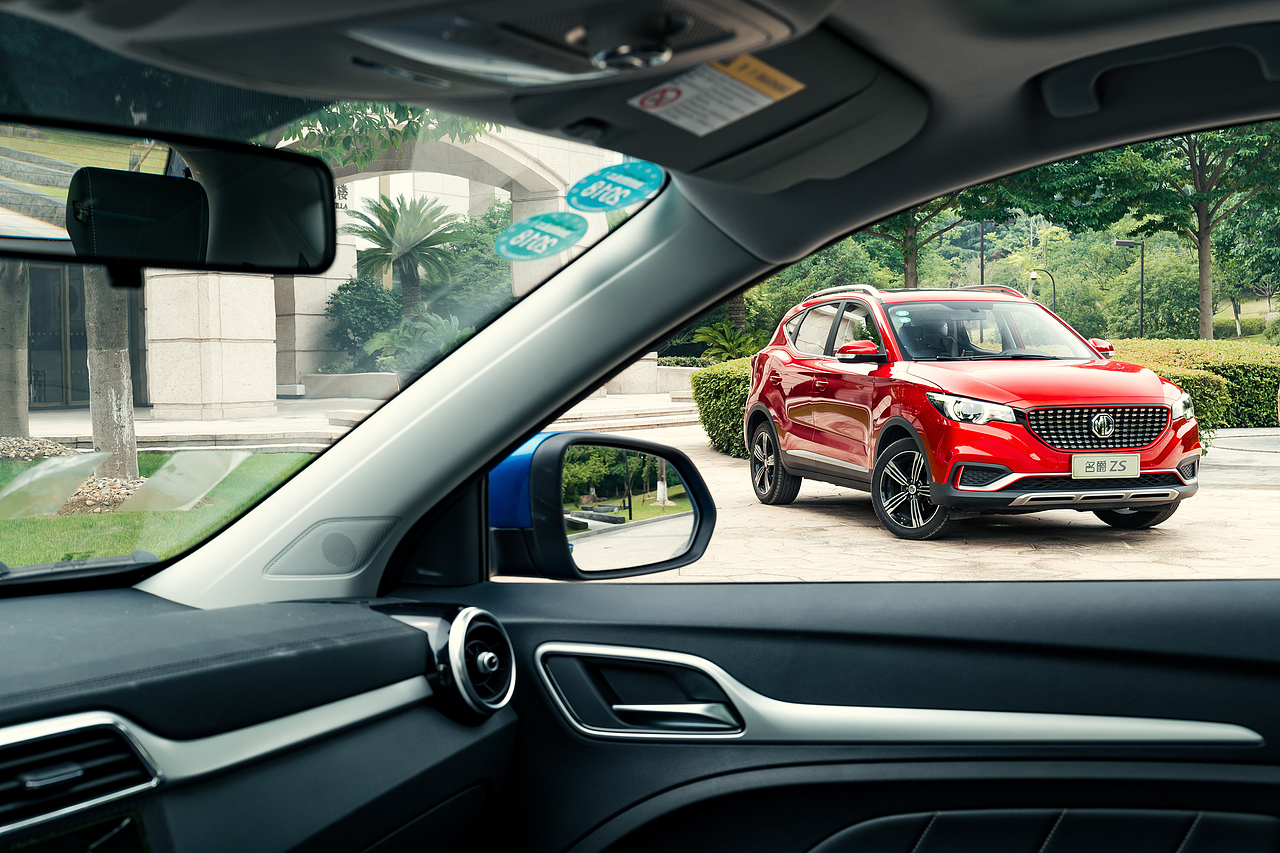 汽车——名爵ZS 车队（图ZODY3MjAyMDQ=） - 产品摄影 - 站酷设计师糊叔原创素材 - 站酷ZCOOL