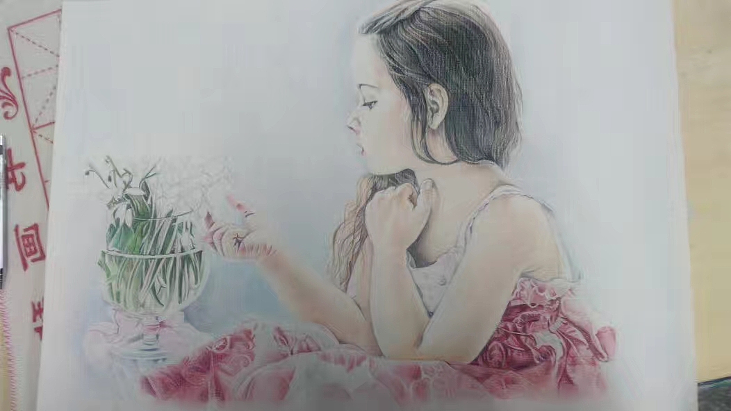 彩铅人物（图ZMTUyMzk3OTM2） - 绘画 - 站酷设计师乱七八糟插画原创素材 - 站酷ZCOOL