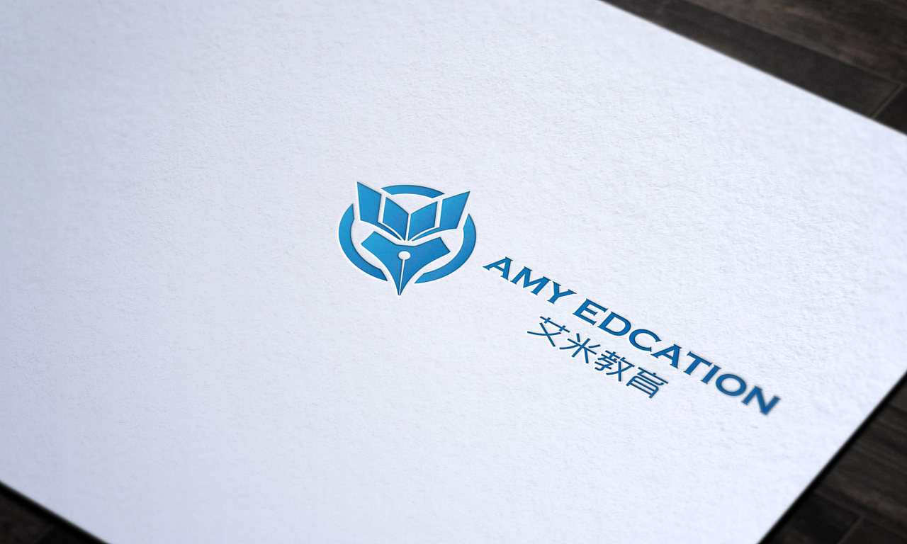 艾米教育科技公司logo设计--润物品牌设计（图ZMTI5NDExMTQ4） - Logo - 站酷设计师润物品牌设计原创素材 - 站酷ZCOOL