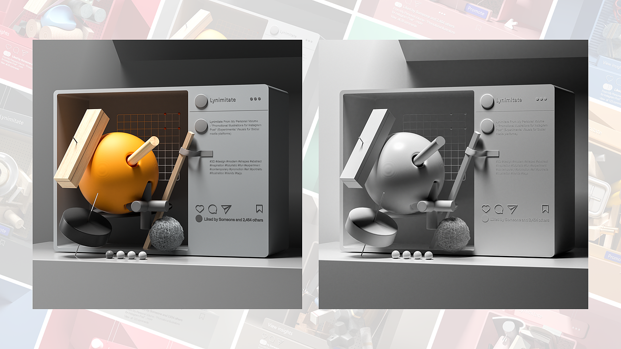 C4D练习（图ZMjg2MzEyMTg4） - 场景 - 站酷设计师汀n3原创素材 - 站酷ZCOOL