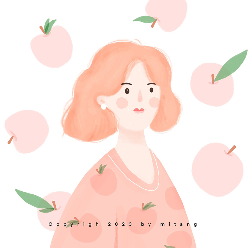 女孩和水果（图ZMzM1MjI5NzIw） - 商业插画 - 站酷设计师米汤画画原创素材 - 站酷ZCOOL
