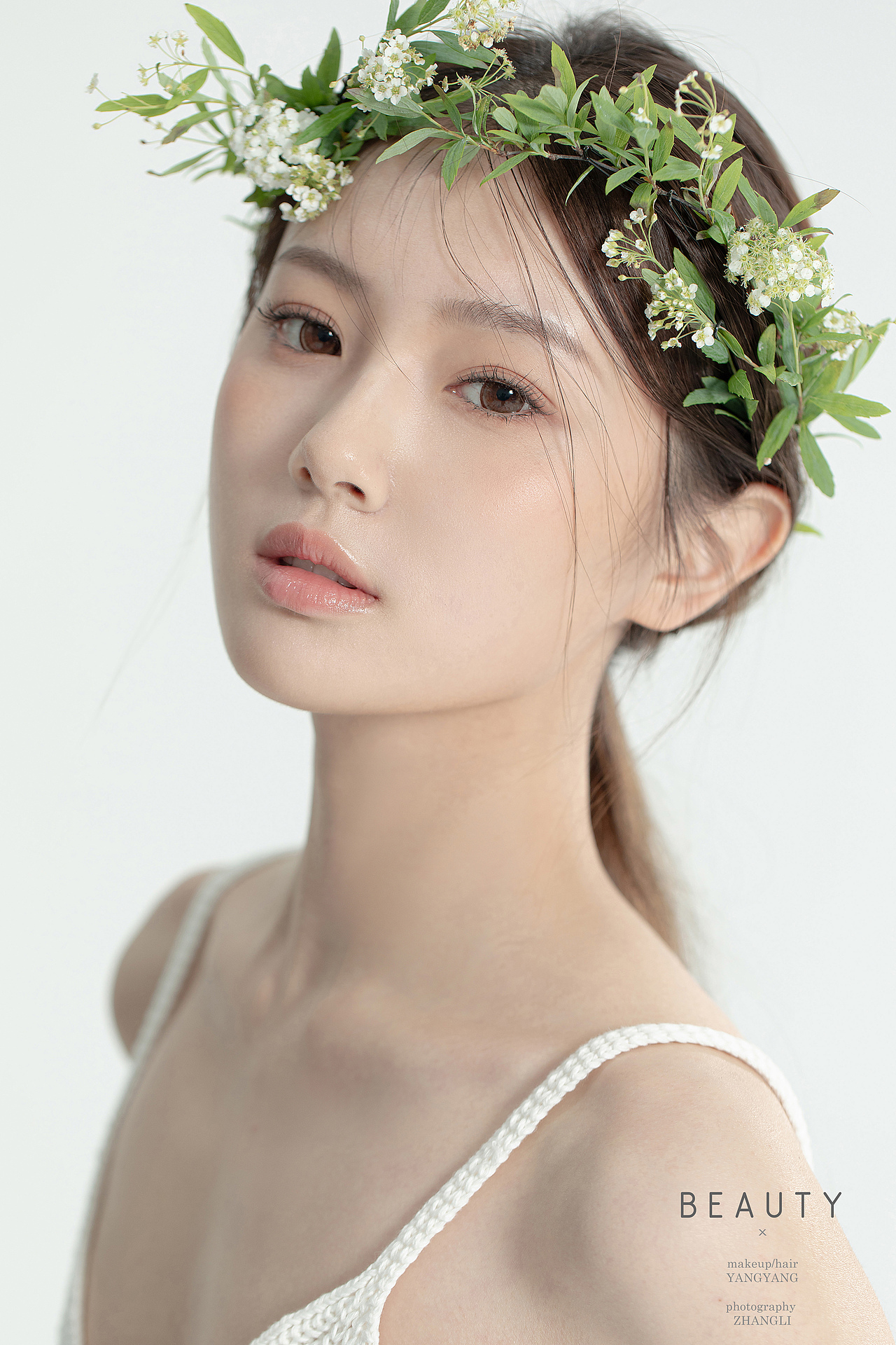 美妆人像拍摄-春日裸妆（图ZMjQ3Mzg0ODk2） - 人像摄影 - 站酷设计师丶心五口原创素材 - 站酷ZCOOL