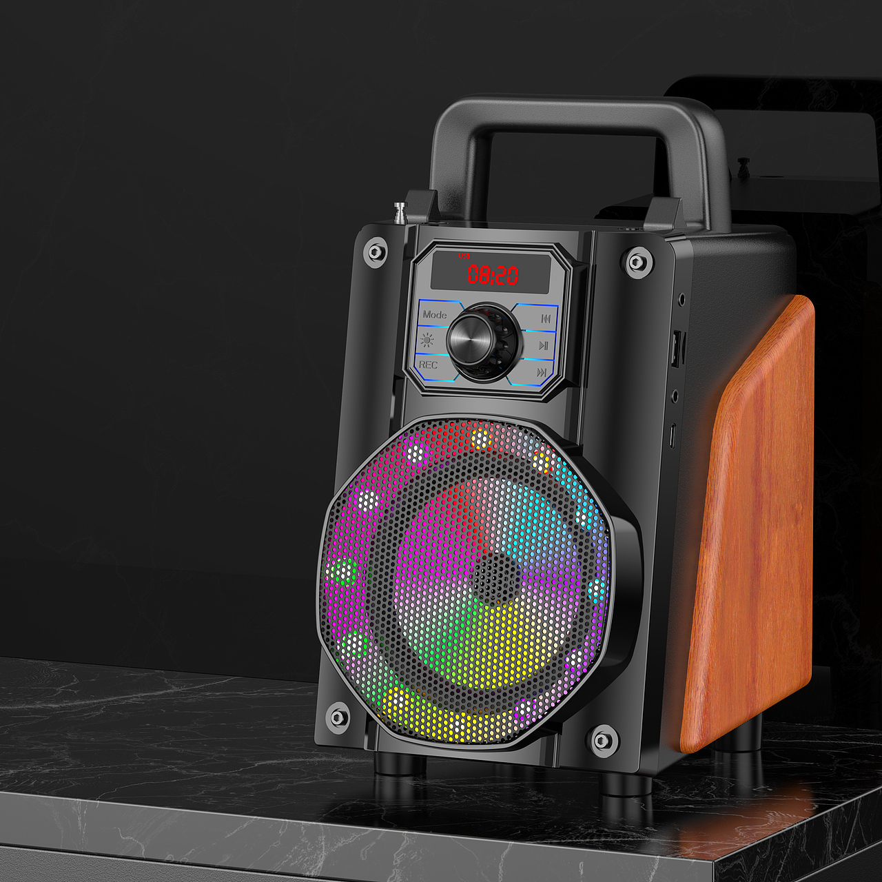 一款音箱详情页