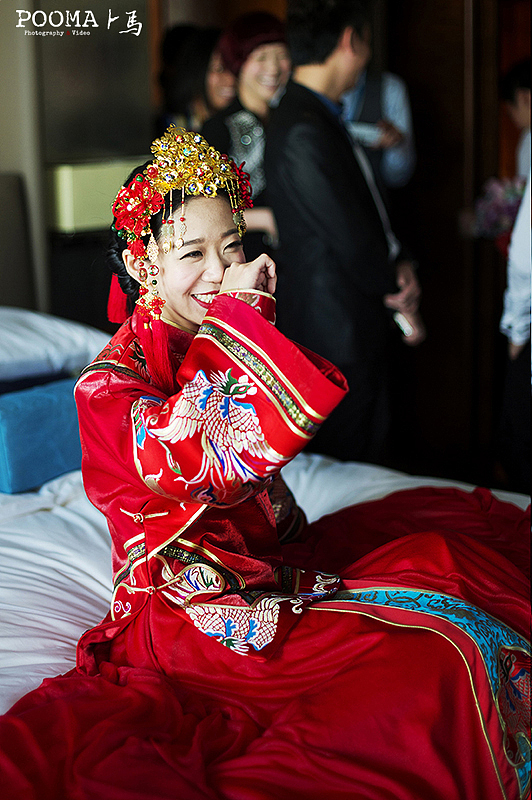 陈一冰牵手竞缇完美婚礼卜马映像