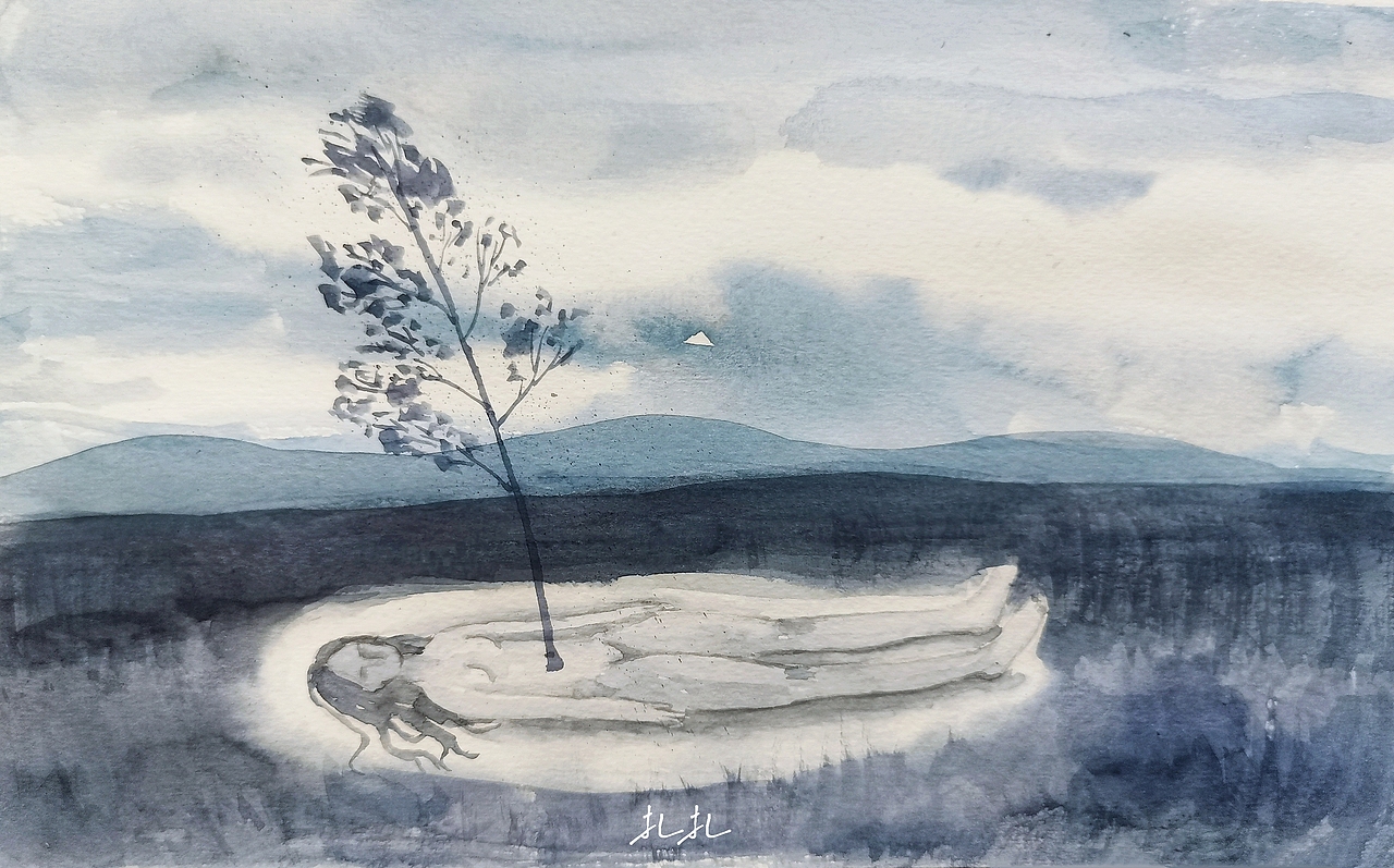 命题画速涂(一)