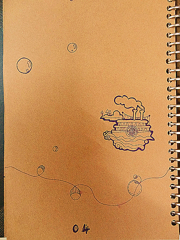 《春天走进昙花林》立体手工书设计