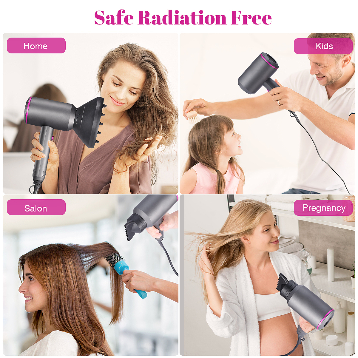 亚马逊主图设计，A+页面设计---吹风机