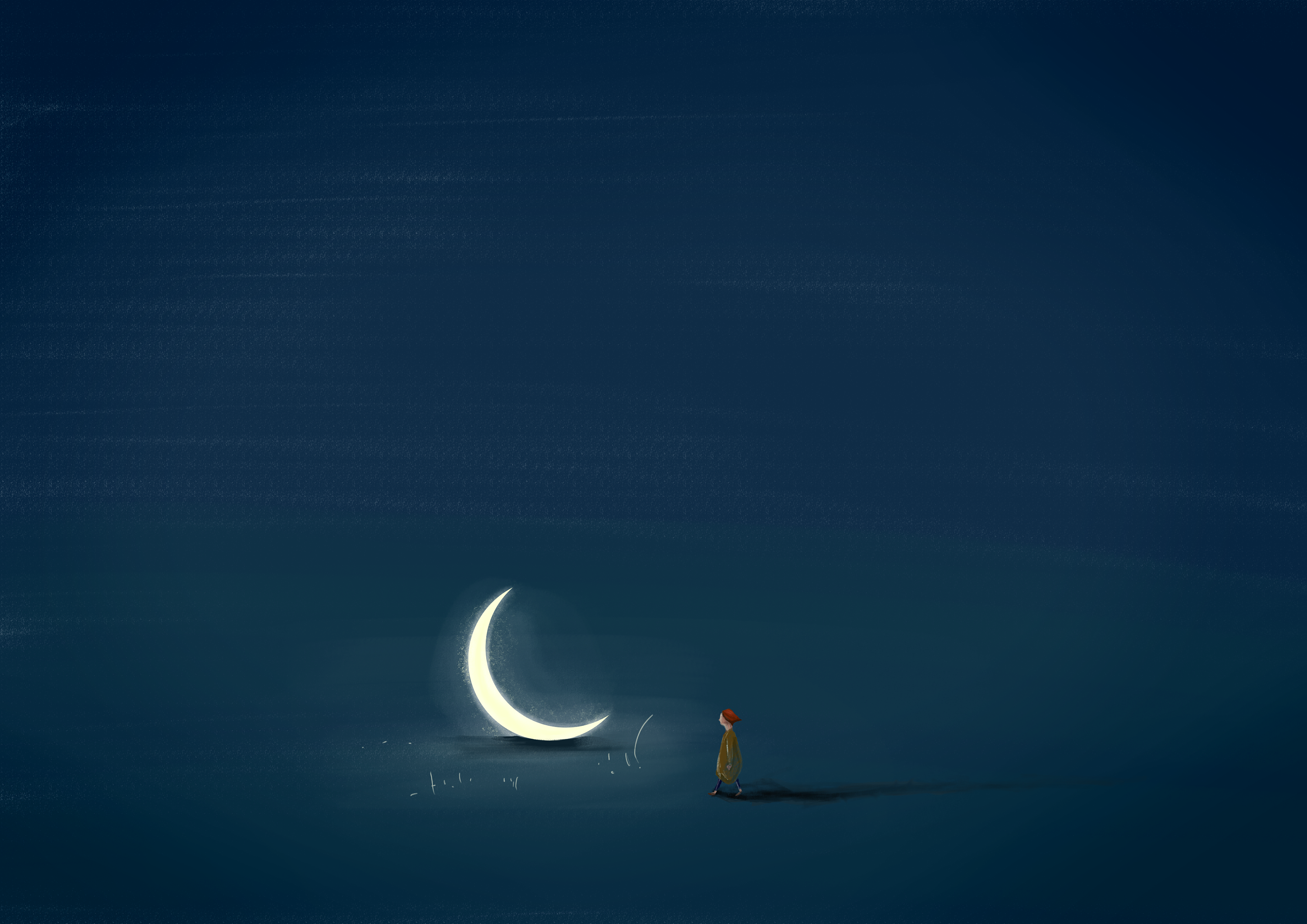 夜|插画|插画习作|宁小顺 - 原创作品 - 站酷 (zcool)