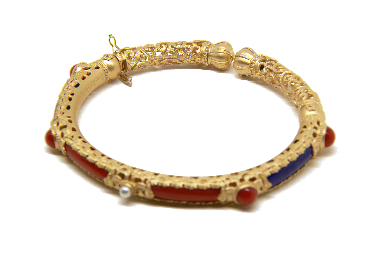 金刚平安如意手镯（图ZNzIzMTM1NzY=） - 首饰设计 - 站酷设计师City_L原创素材 - 站酷ZCOOL