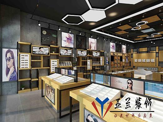 合肥眼镜店装修，眼镜店设计，眼镜店就该这样装修。