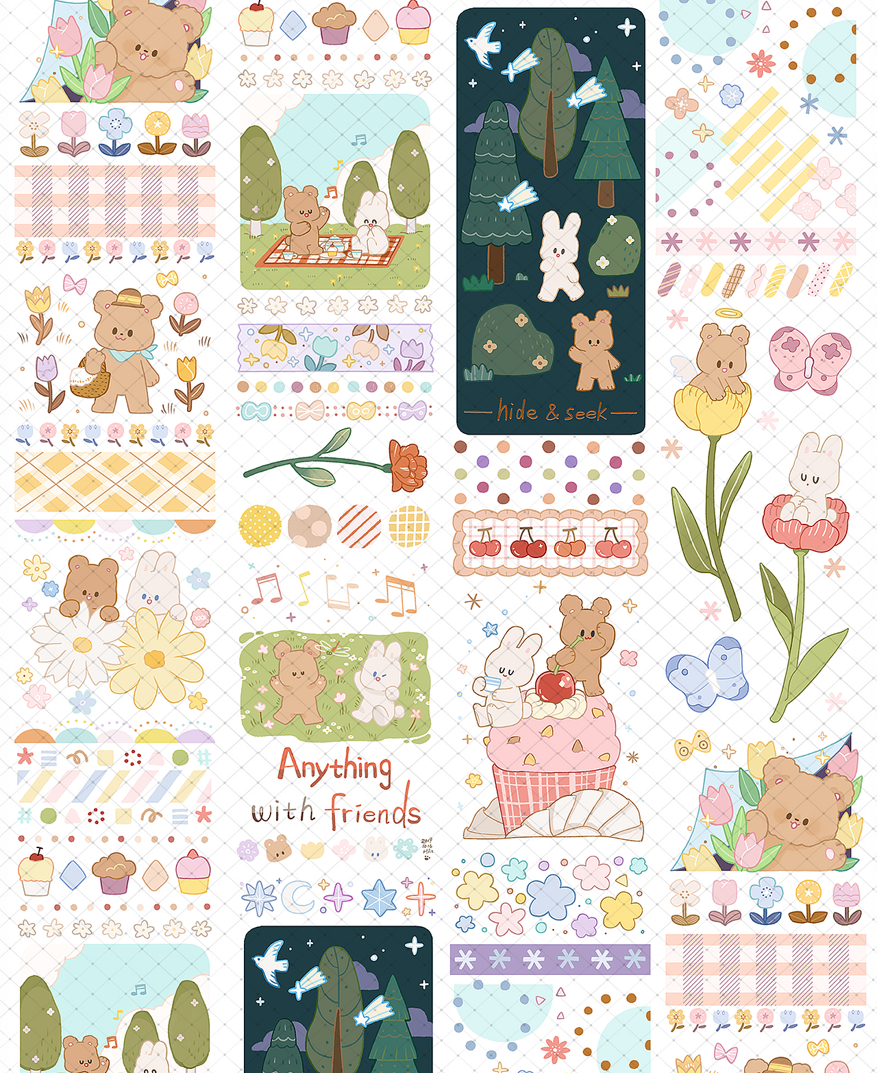 哈克2019手账作品集（图ZMTg5ODQ3NjY0） - 商业插画 - 站酷设计师哈克HAc原创素材 - 站酷ZCOOL