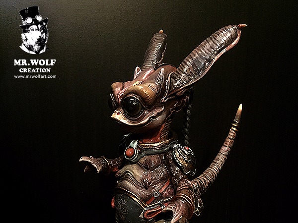 mr.wolf creation | 全手涂高端gk定制作品《戏鬼》