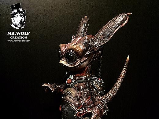 Mr.Wolf Creation | 全手涂高端GK定制作品《戏鬼》