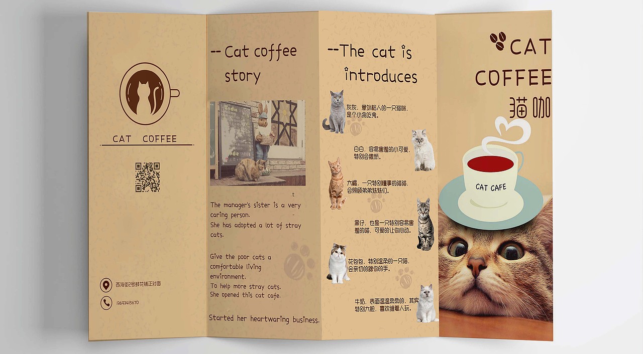 猫咖菜单界面