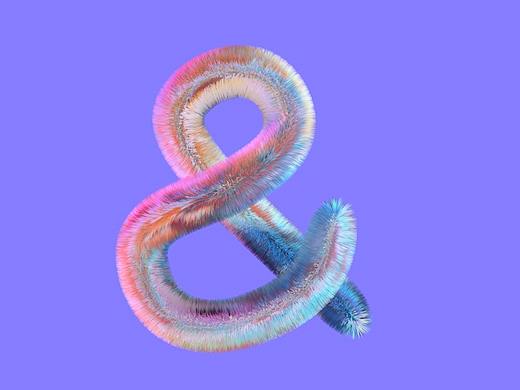 文字毛发