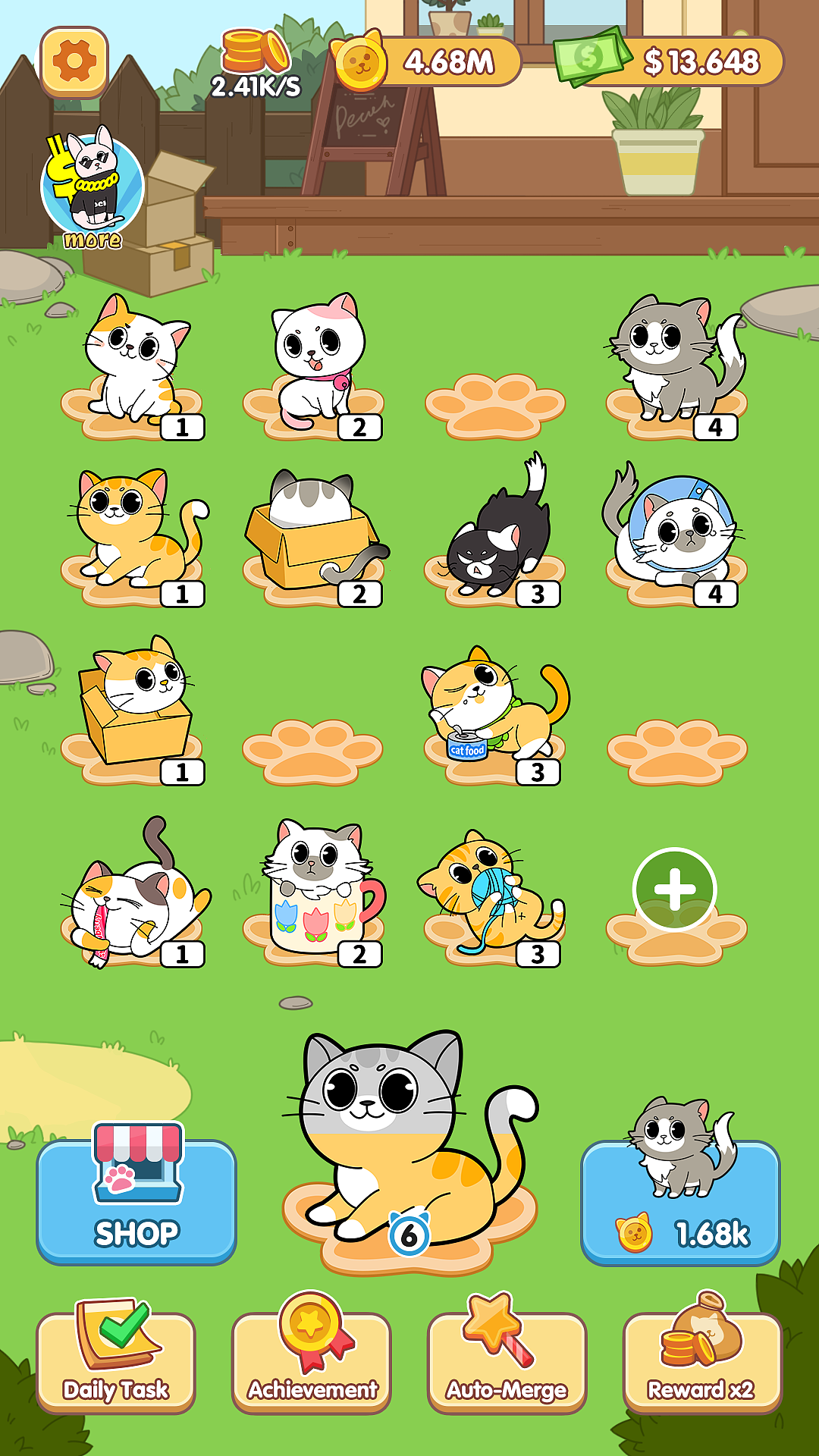[KittyTown]猫咪小镇-动作资源展示（图ZMjQzMjk3Mjg0） - 游戏UI - 站酷设计师Pofh原创素材 - 站酷ZCOOL