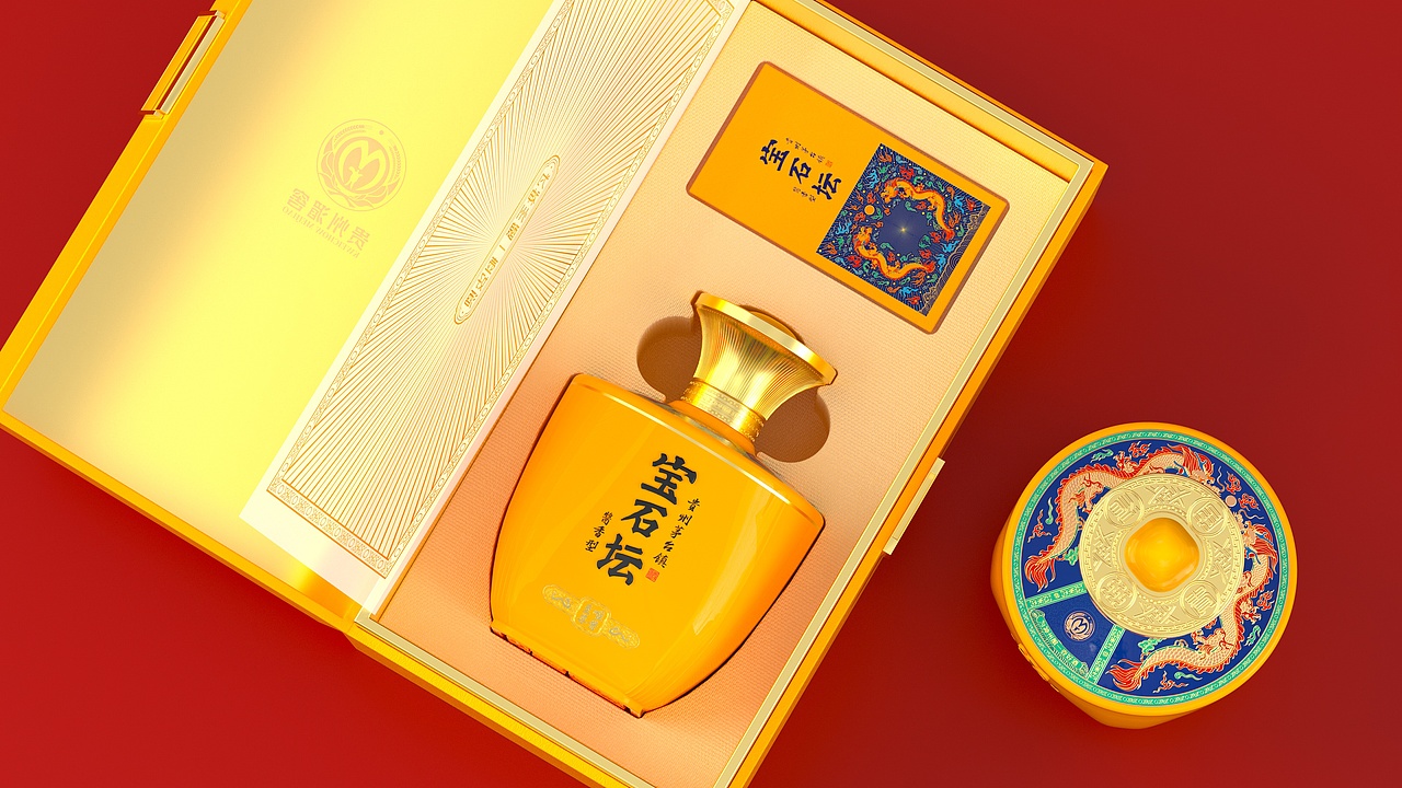 宝石坛-唯酱至尊系列 | 创意酒包装设计