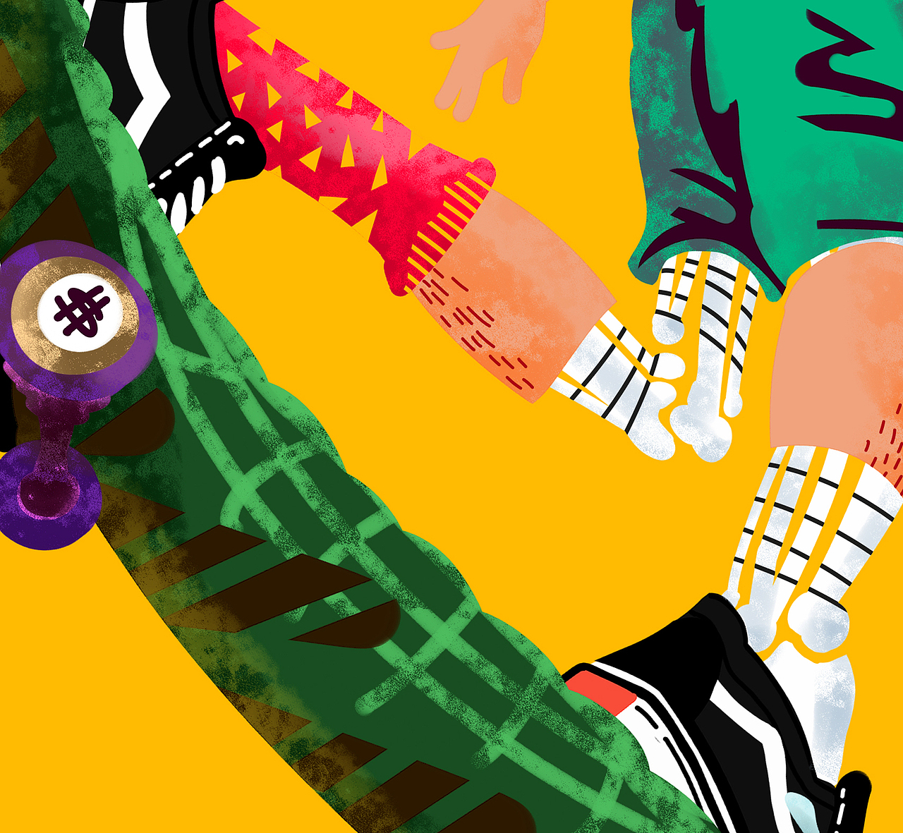 干杯VANS #VANS艺术家#（图ZNDc3ODIwODQ=） - 新锐潮流插画 - 站酷设计师者哩原创素材 - 站酷ZCOOL