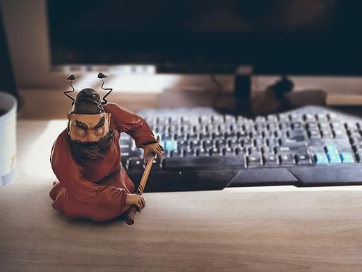 鐘馗（個人主頁-ZMTQ5NTA1NTY=） - 人物/生物 - 站酷設(shè)計師駿3Ddesign原創(chuàng)素材 - 站酷ZCOOL