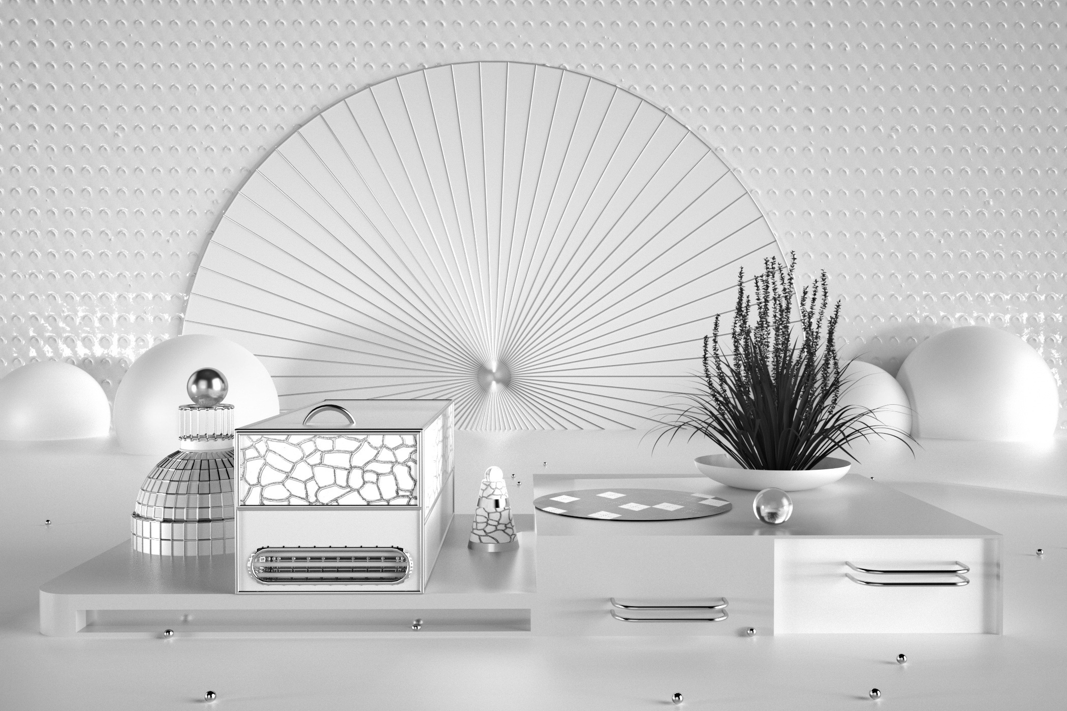 c4d电商展示场景