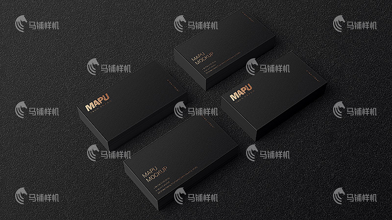 名片深色智能贴图样机模版vi设计提案展示效果psd素材（图ZMjE2MzMyMTQ4） - 其他平面 - 站酷设计师马铺样机原创素材 - 站酷ZCOOL