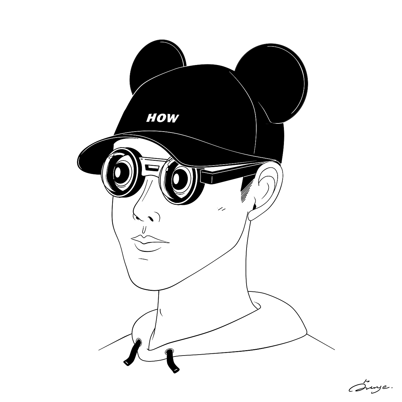 百人插画肖像计划（图ZMjM3MTI2Nzcy） - 创作习作 - 站酷设计师拖延橙子原创素材 - 站酷ZCOOL