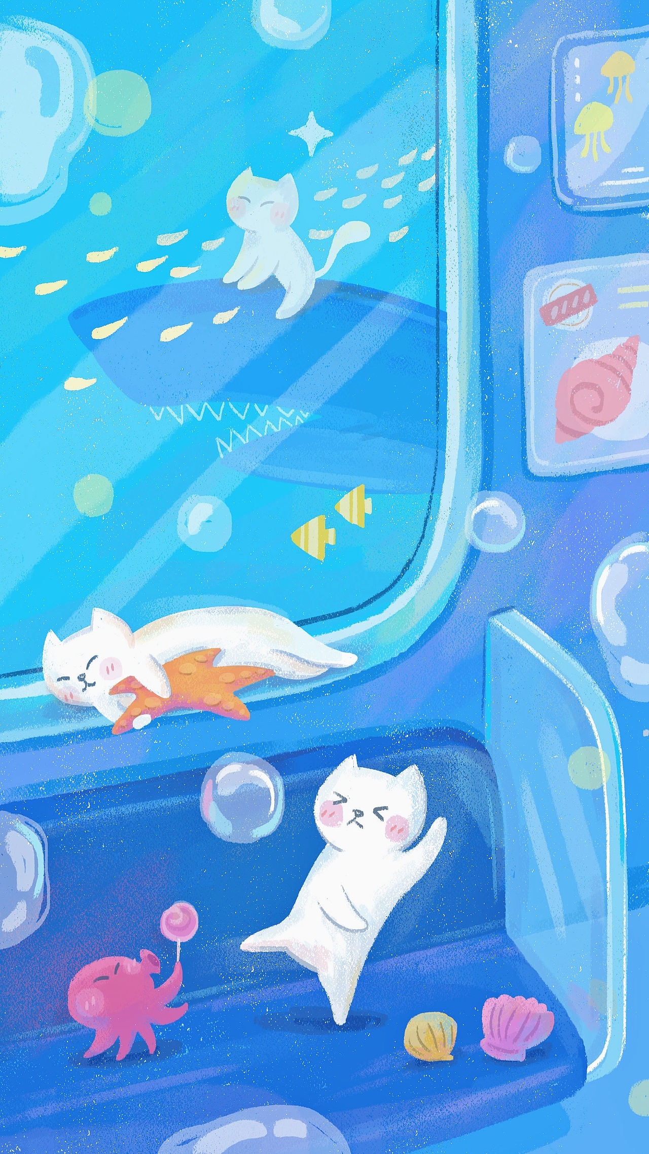 地铁水族馆（图ZMjY2Mjg0OTY0） - 海报 - 站酷设计师LIHUIZI原创素材 - 站酷ZCOOL