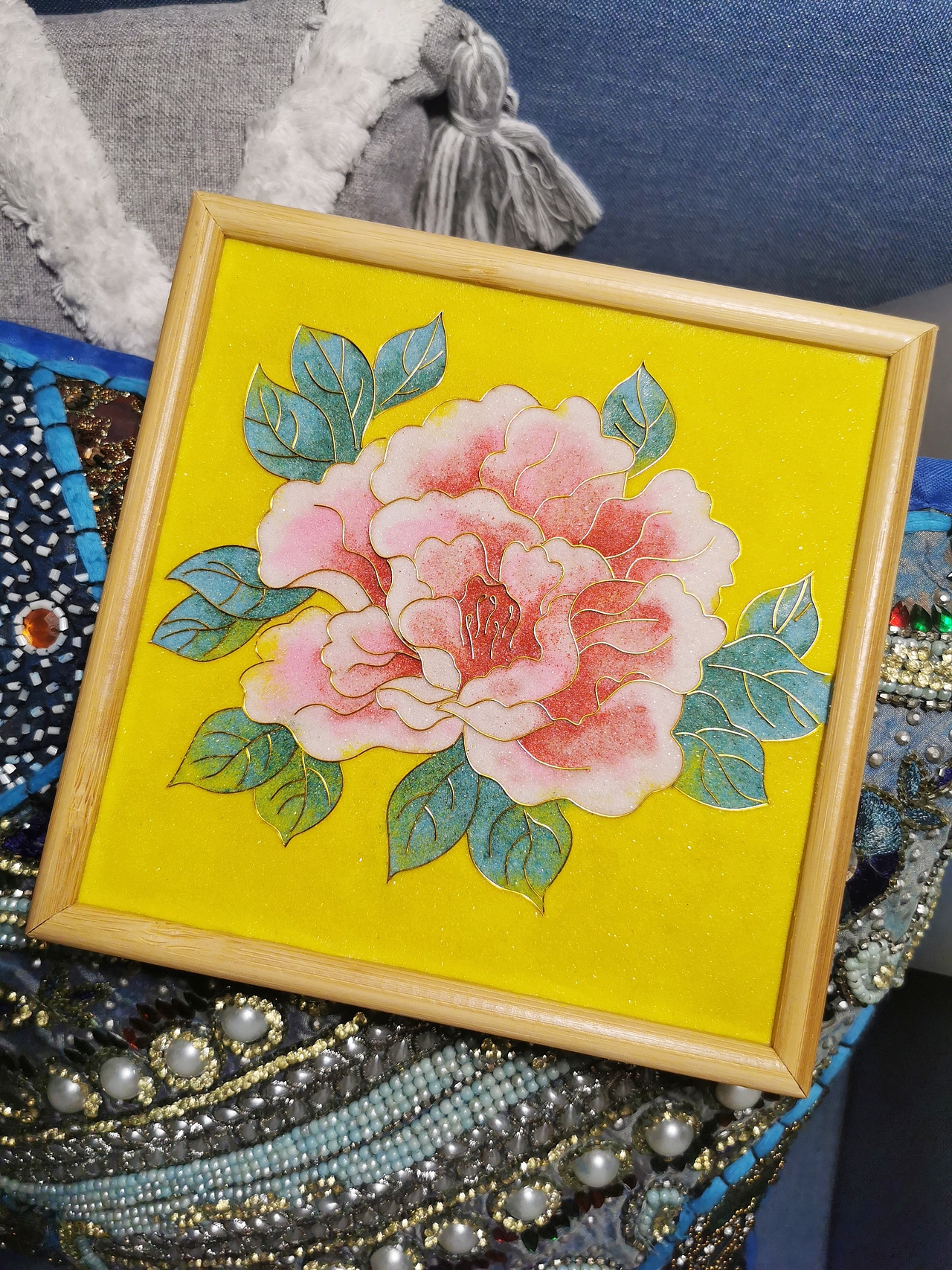 掐丝珐琅干果盒