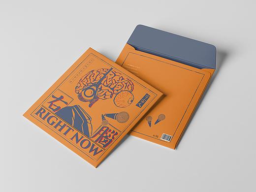 宇宙人《右腦》專輯插畫設(shè)計(jì)（個(gè)人主頁-ZNDc4NDk1Njg=） - 包裝 - 站酷設(shè)計(jì)師fedefede原創(chuàng)素材 - 站酷ZCOOL