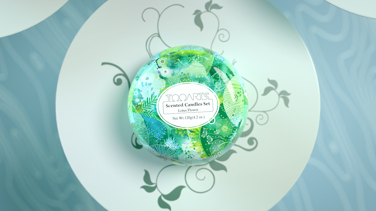 花的姿态-香薰蜡烛