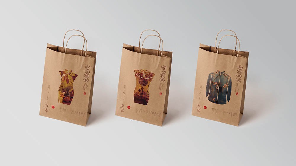 【从一·旗袍】VI品牌形象设计