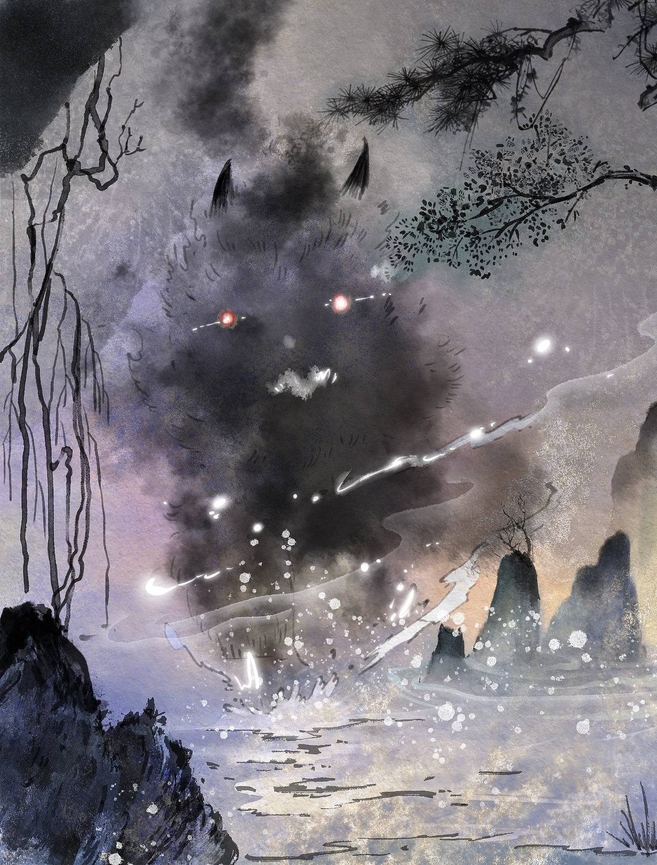 中国妖怪3（图ZMzc2NTk4MjY4） - 绘本 - 站酷设计师miao9原创素材 - 站酷ZCOOL