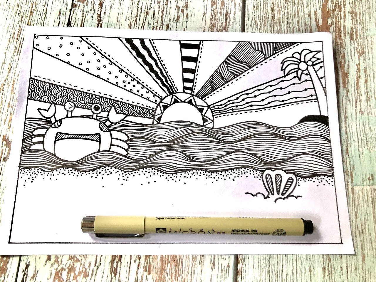 四季黑白装饰画