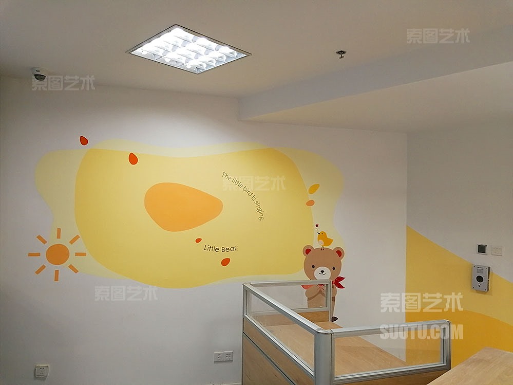 青岛墙体彩绘-学校教育-卡通画（图ZMjYzNzUwNzQ0） - 绘画 - 站酷设计师索图雕塑原创素材 - 站酷ZCOOL