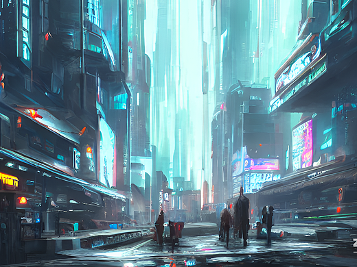 #AI创作实验室#我坐在吧台前喝酒与老板聊天