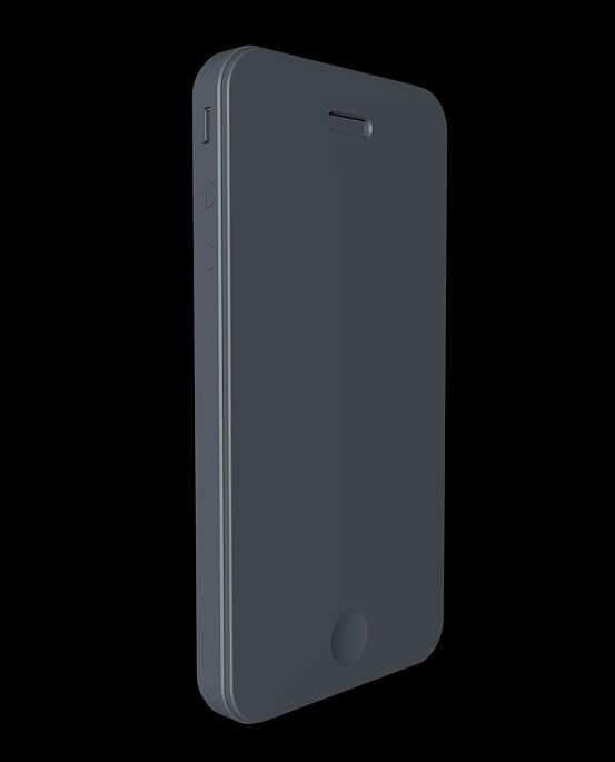 iphone4s建模－－渲染（图ZMTMzNzEzMTU2） - 其他三维 - 站酷设计师IggyLee原创素材 - 站酷ZCOOL