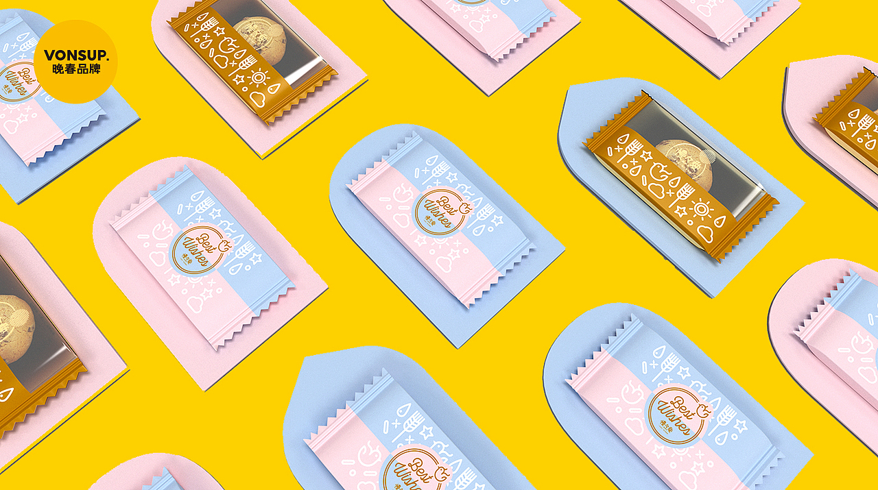 VONSUP 晚春品牌 诞生礼 伴手礼包装设计