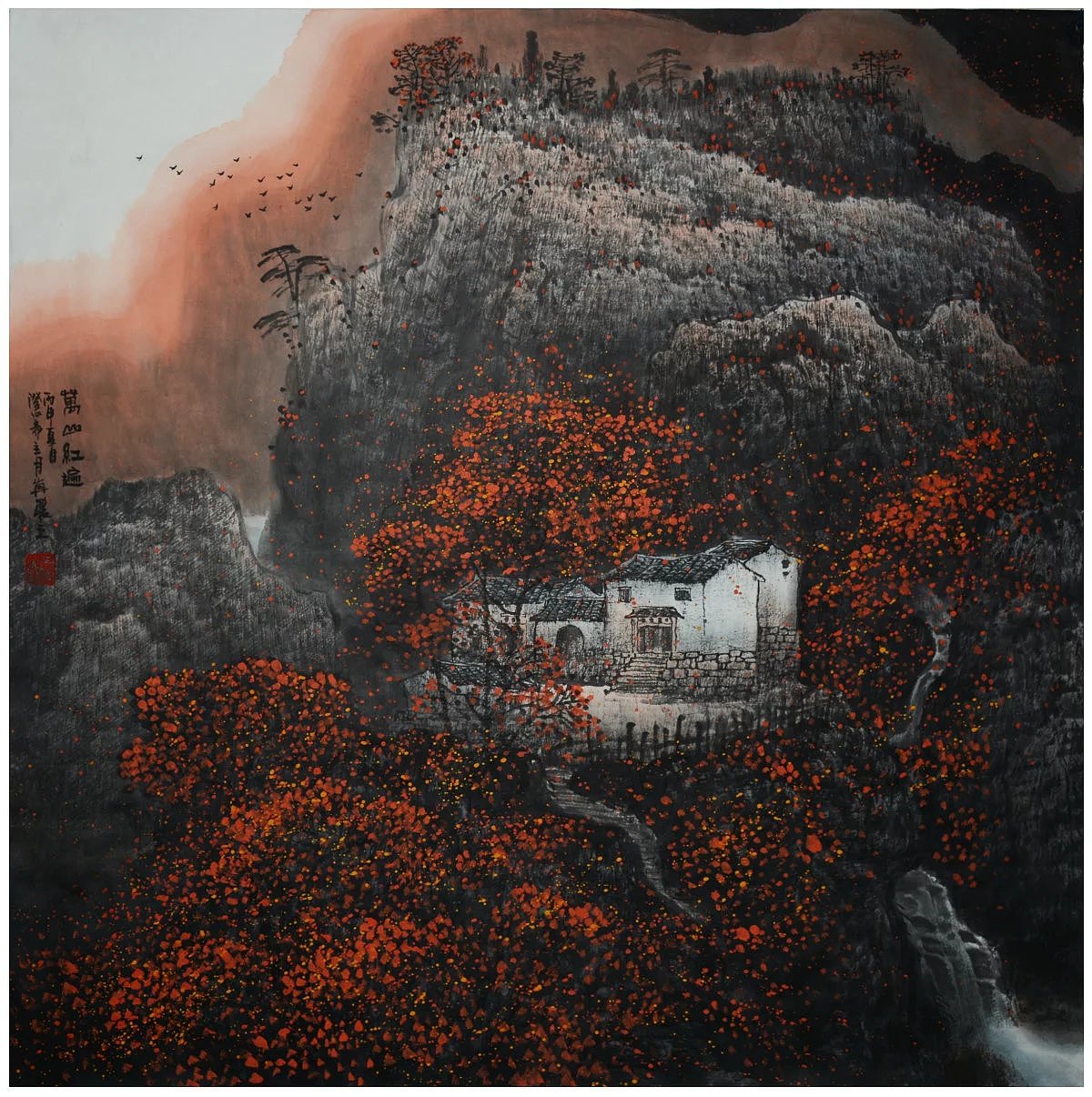 太行问道—张月岗新书作品预展（图ZNDk5NDA4MDA=） - 绘画 - 站酷设计师画家张月岗原创素材 - 站酷ZCOOL