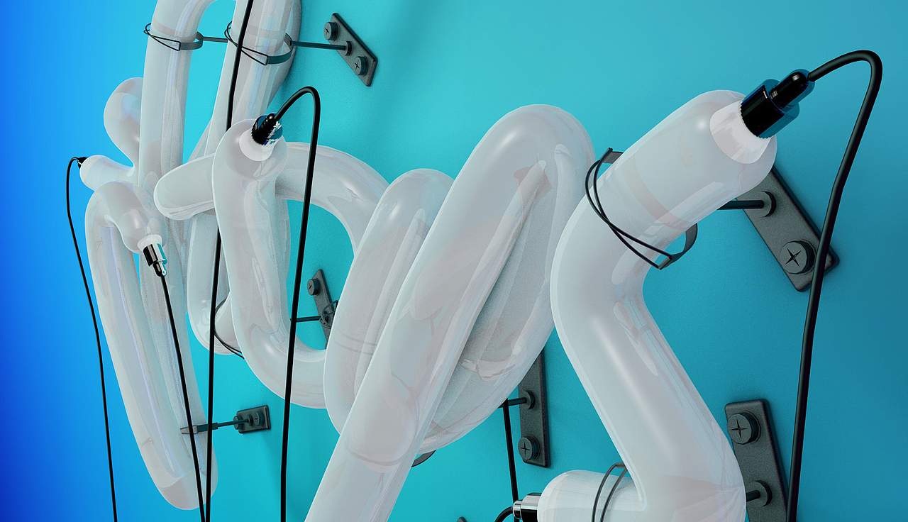 光管字C4D（图ZNzk4MzgxODg=） - 场景 - 站酷设计师智豪仔原创素材 - 站酷ZCOOL