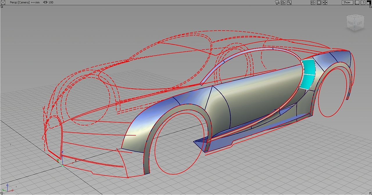 布加迪-chiron“曲线的艺术”--Alias效果图建模教程（图ZOTM3OTUxNjQ=） - 交通工具 - 站酷设计师Adleyou原创素材 - 站酷ZCOOL